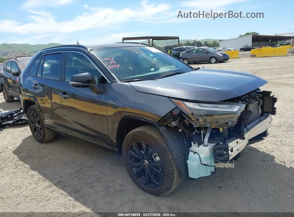 JTME6RFV0SJ088153 2025 TOYOTA RAV4 HYBRID Gray Przód prawy