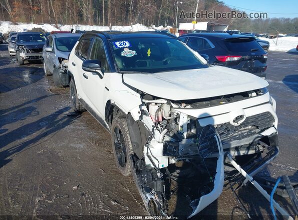 JTME6RFV1LD503044 2020 TOYOTA RAV4 HYBRID White წინა მარჯვენა