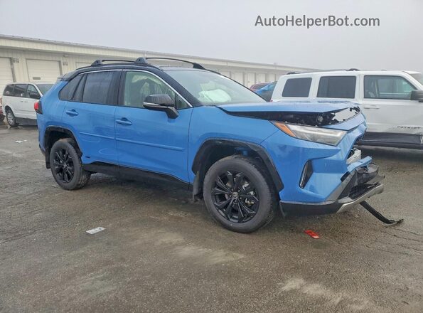 JTME6RFV2SJ093029 2025 TOYOTA RAV4 Blue Przód prawy