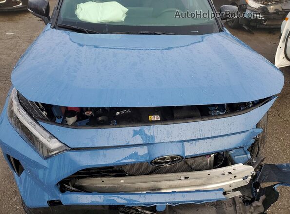 JTME6RFV2SJ093029 2025 TOYOTA RAV4 Blue Widok komory silnika
