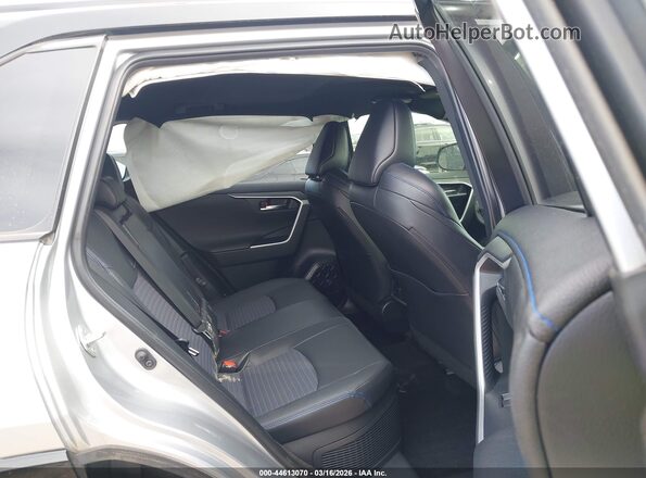JTME6RFV6PJ033116 2023 TOYOTA RAV4 HYBRID Silver Widok naklejki z numerem VIN