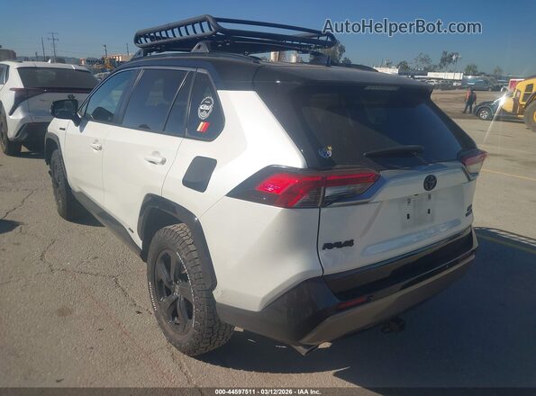 JTME6RFV8LD502456 2020 TOYOTA RAV4 HYBRID White Հետևի ձախ