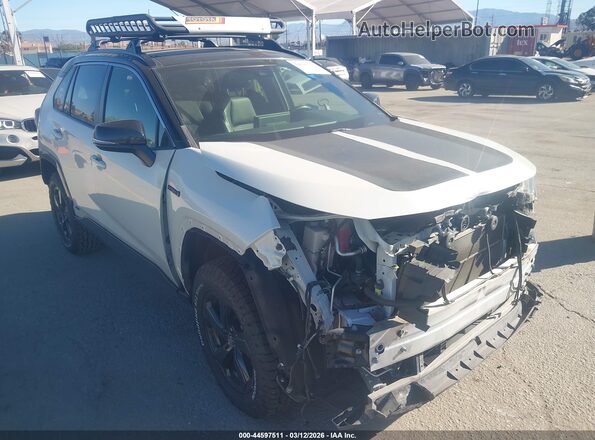 JTME6RFV8LD502456 2020 TOYOTA RAV4 HYBRID White Առջևի աջ