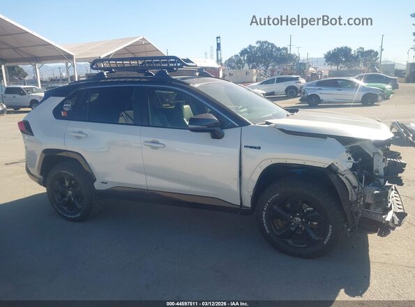 JTME6RFV8LD502456 2020 TOYOTA RAV4 HYBRID White Սալոնի 360 աստիճան տեսք