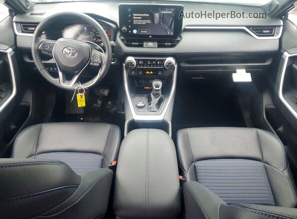 JTME6RFV9SJ064997 2025 TOYOTA RAV4 Gray წინა პანელის ხედი