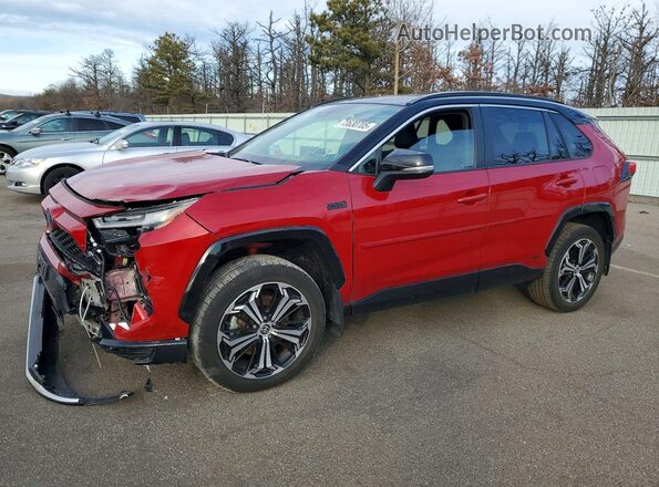 JTMEB3FV2PD112418 2023 TOYOTA RAV4 Red Передня ліва чверть
