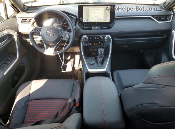 JTMEB3FV2SD277930 2025 TOYOTA RAV4 Серебряный Вид панели приборов
