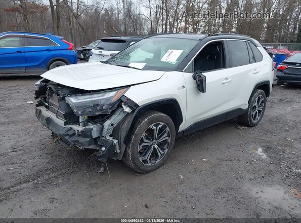 JTMEB3FV7ND101105 2022 TOYOTA RAV4 PRIME White Przód lewy