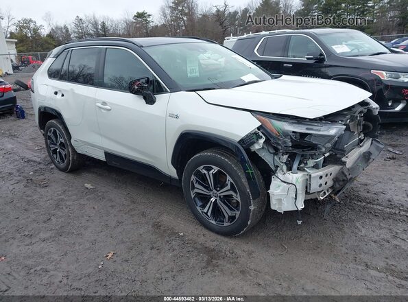 JTMEB3FV7ND101105 2022 TOYOTA RAV4 PRIME White Przód prawy