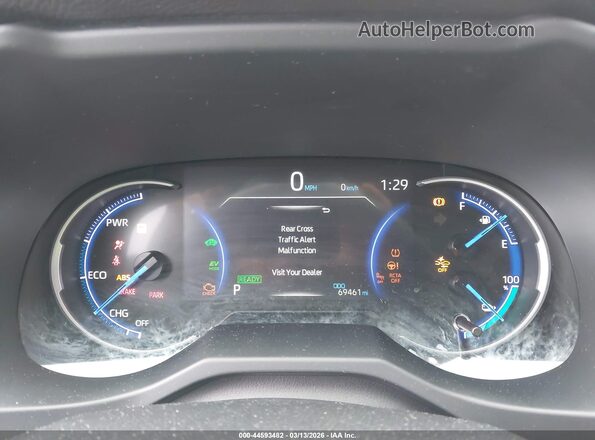 JTMEB3FV7ND101105 2022 TOYOTA RAV4 PRIME White Widok tylnych siedzeń