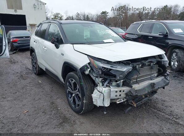 JTMEB3FV7ND101105 2022 TOYOTA RAV4 PRIME White Widok z przodu