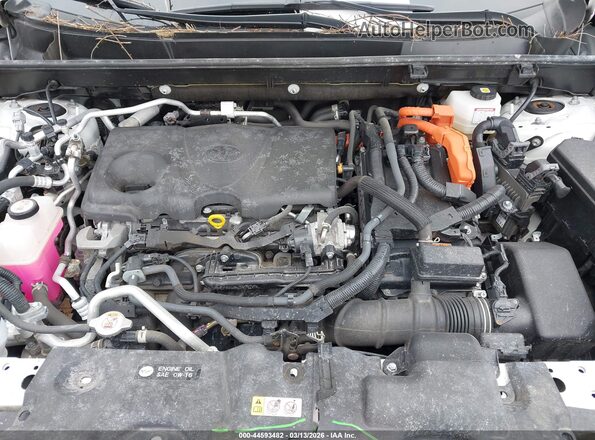 JTMEB3FV7ND101105 2022 TOYOTA RAV4 PRIME White Widok z tyłu