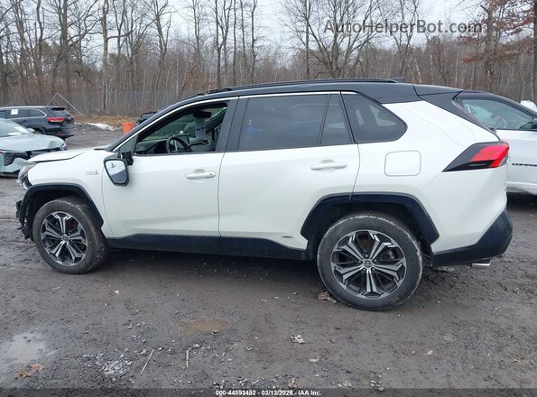 JTMEB3FV7ND101105 2022 TOYOTA RAV4 PRIME White Widok wnętrza 360 stopni