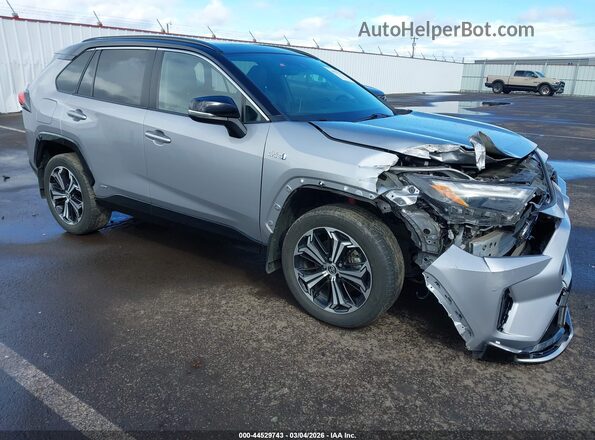 JTMEB3FVXND080184 2022 TOYOTA RAV4 PRIME Серый Передняя правая четверть