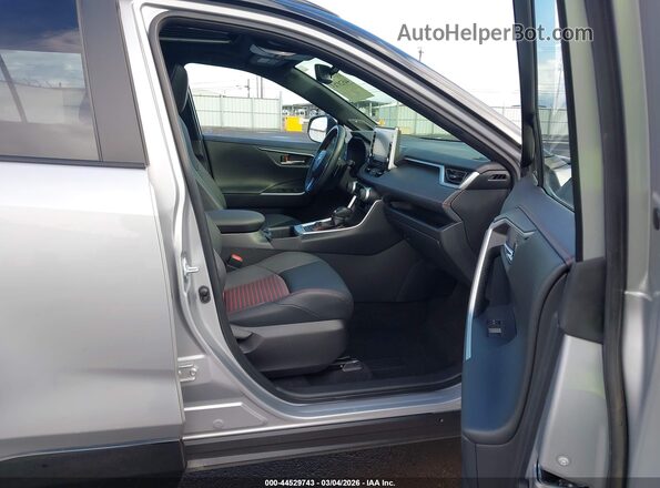 JTMEB3FVXND080184 2022 TOYOTA RAV4 PRIME Серый Вид салона спереди