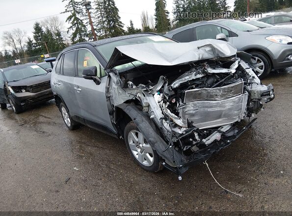 JTMEWRFV1KD509618 2019 TOYOTA RAV4 HYBRID Серебряный Передняя правая четверть