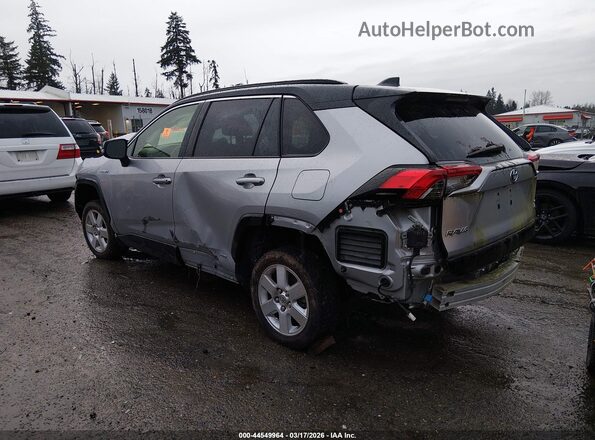 JTMEWRFV1KD509618 2019 TOYOTA RAV4 HYBRID Серебряный Задняя левая четверть