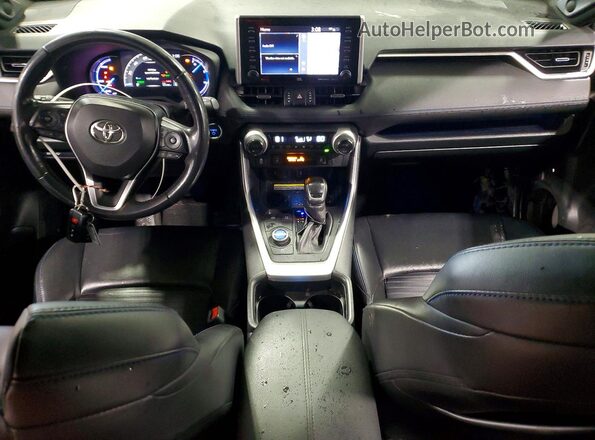 JTMEWRFV3LJ032144 2020 TOYOTA RAV4 Gray Vista del salpicadero