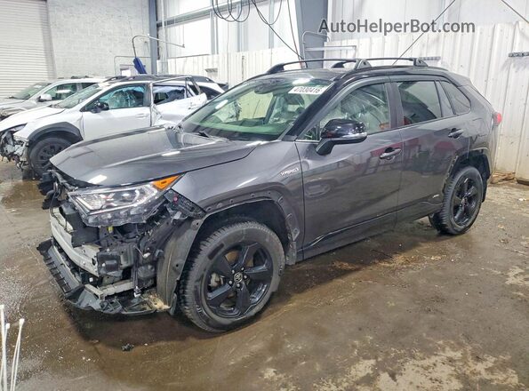 JTMEWRFV3LJ032144 2020 TOYOTA RAV4 Gray Vista tres cuartos delantera izquierda