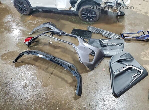 JTMEWRFV3LJ032144 2020 TOYOTA RAV4 Gray Vista de la etiqueta del VIN