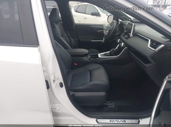 JTMEWRFV4KD513629 2019 TOYOTA RAV4 HYBRID White Widok wnętrza z przodu