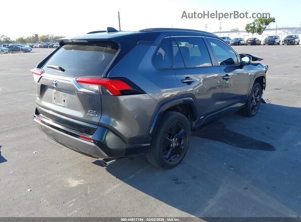 JTMEWRFV4LJ038812 2020 TOYOTA RAV4 HYBRID Серый Задняя правая четверть