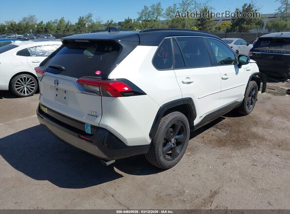 JTMEWRFV6KD504866 2019 TOYOTA RAV4 HYBRID White Tył prawy