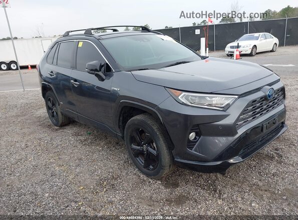 JTMEWRFV8KD521152 2019 TOYOTA RAV4 HYBRID Gray Передня права чверть