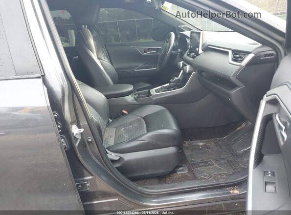 JTMEWRFV8KD521152 2019 TOYOTA RAV4 HYBRID Gray Вид салону спереду