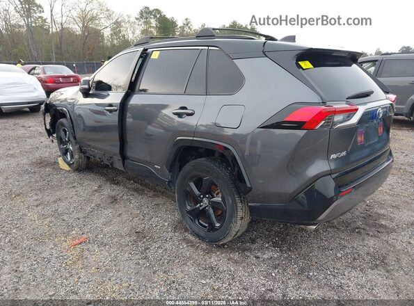 JTMEWRFV8KD521152 2019 TOYOTA RAV4 HYBRID Gray Задня ліва чверть