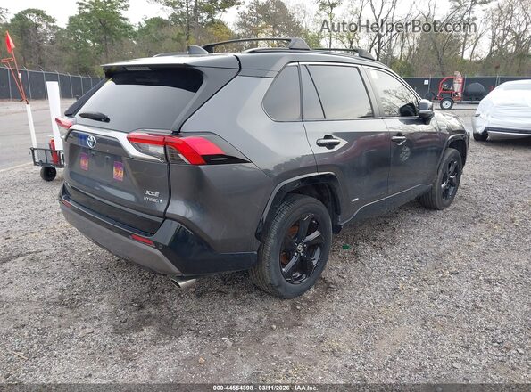 JTMEWRFV8KD521152 2019 TOYOTA RAV4 HYBRID Gray Задня права чверть