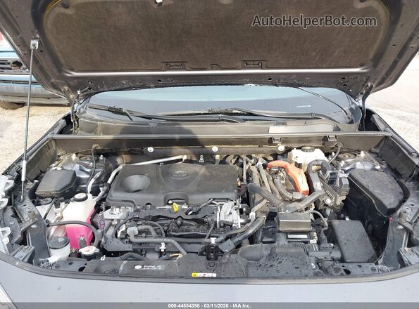 JTMEWRFV8KD521152 2019 TOYOTA RAV4 HYBRID Gray Вид ззаду