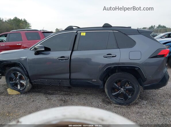 JTMEWRFV8KD521152 2019 TOYOTA RAV4 HYBRID Gray 