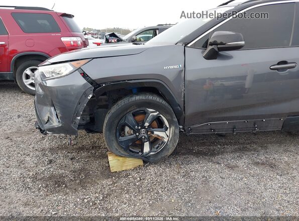 JTMEWRFV8KD521152 2019 TOYOTA RAV4 HYBRID Gray Вид спереду