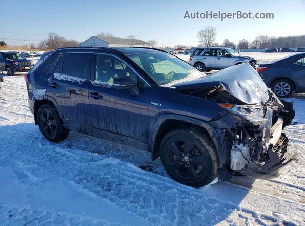 JTMEWRFVXLJ043531 2020 TOYOTA RAV4 Черный Передняя правая четверть