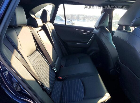 JTMEWRFVXLJ043531 2020 TOYOTA RAV4 Черный Вид задней части салона
