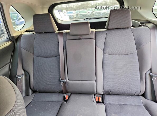 JTMF1RFV9KJ013275 2019 TOYOTA LE Silver უკანა სავარძლების ხედი