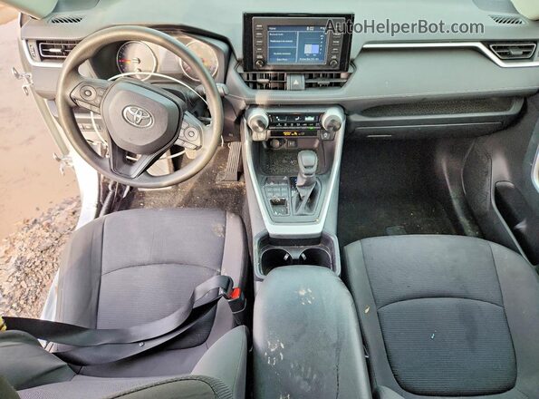 JTMF1RFV9KJ013275 2019 TOYOTA LE Silver წინა პანელის ხედი