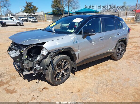 JTMFB3FV4RD228601 2024 TOYOTA RAV4 PRIME Silver Vista tres cuartos delantera izquierda