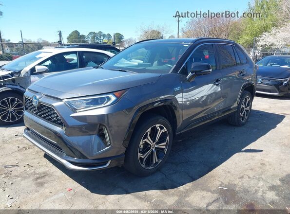 JTMFB3FV7MD057576 2021 TOYOTA RAV4 PRIME Gray Przód lewy