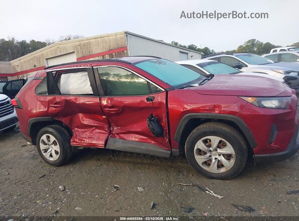 JTMH1RFV1LD051396 2020 TOYOTA LE Красный Вид задней части салона