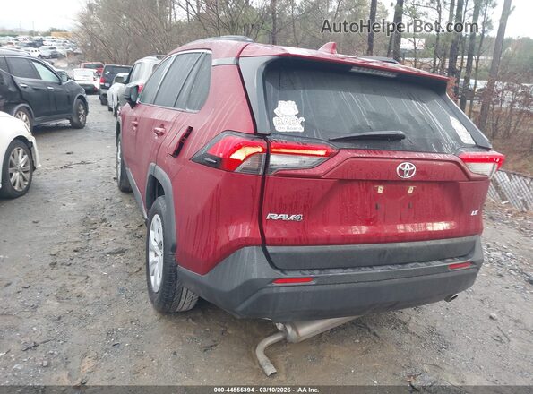 JTMH1RFV1LD051396 2020 TOYOTA LE Красный Задняя левая четверть