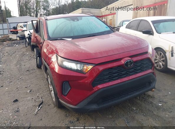 JTMH1RFV1LD051396 2020 TOYOTA LE Красный Передняя правая четверть
