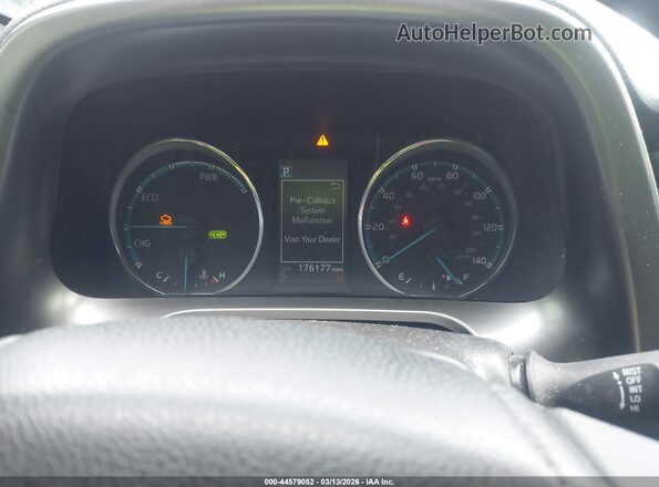 JTMJJREV3HD081798 2017 TOYOTA RAV4 HYBRID Синий Вид задних сидений