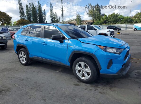 JTML6RFV8MD503373 2021 TOYOTA LE Blue Передня права чверть