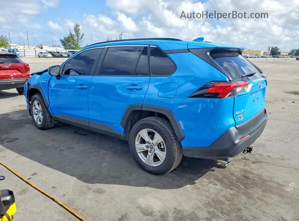 JTML6RFV8MD503373 2021 TOYOTA LE Blue Задня ліва чверть