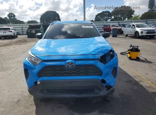 JTML6RFV8MD503373 2021 TOYOTA LE Blue Вид спереду