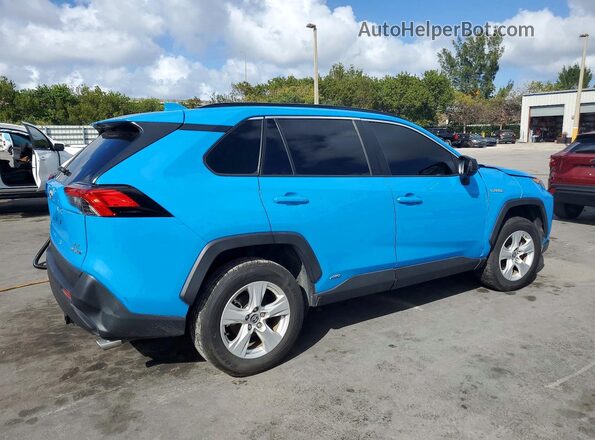 JTML6RFV8MD503373 2021 TOYOTA LE Blue Задня права чверть