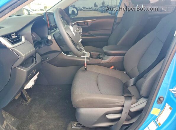 JTML6RFV8MD503373 2021 TOYOTA LE Blue Вид салону спереду