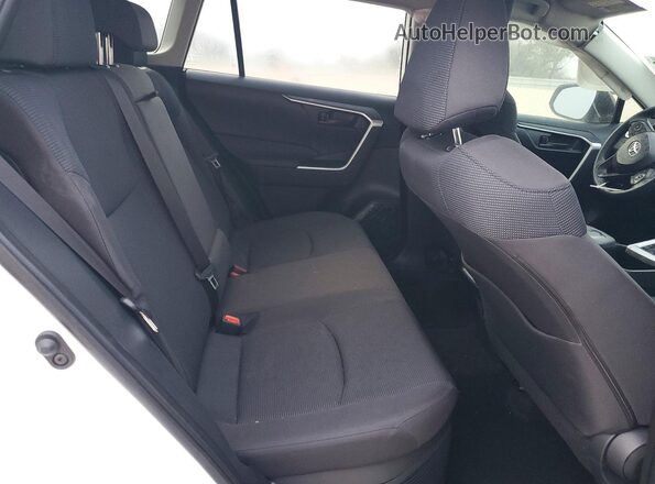 JTMLWRFV0SD341087 2025 TOYOTA RAV4 White Widok wnętrza z tyłu